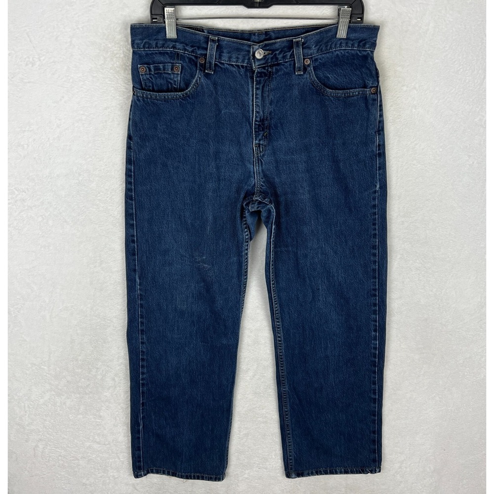 Vintage Levis 577 Jeans Womens 12 Mis Blue Loose Fit Straight Y2K 2000s‎ USA